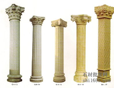 大理石罗马柱加工,石材罗马柱定做批发