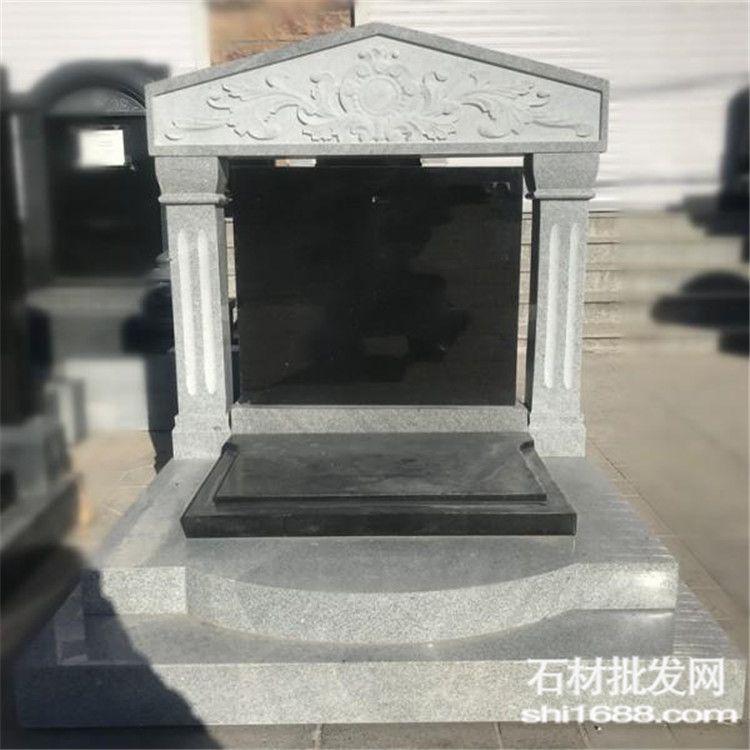 蒙古黑墓碑雕刻,蒙古黑石材墓碑,蒙古黑石碑批发