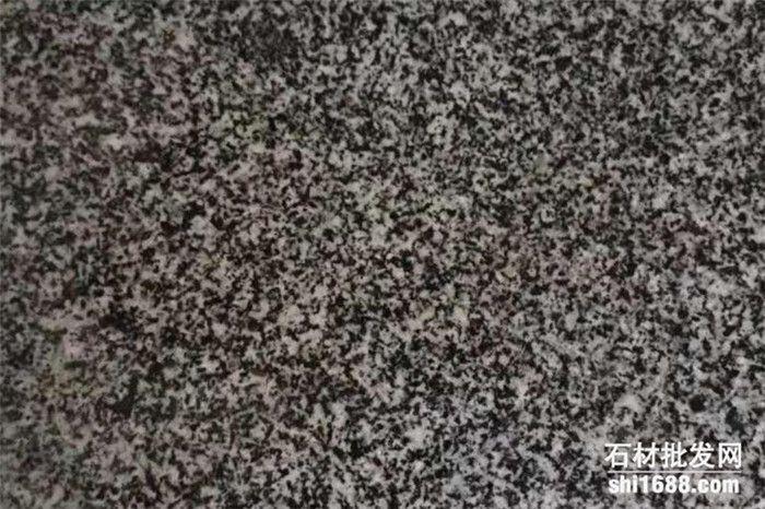 河南芝麻黑光面花岗岩图片