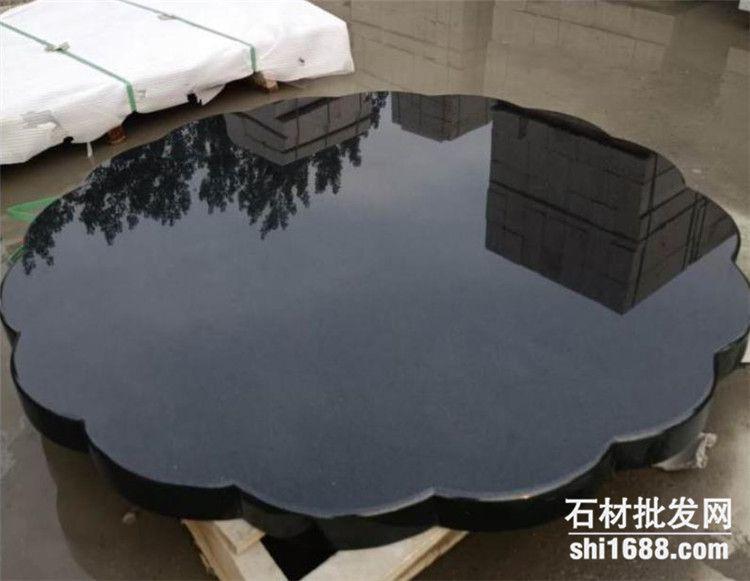 中国黑光面花岗岩桌面加工