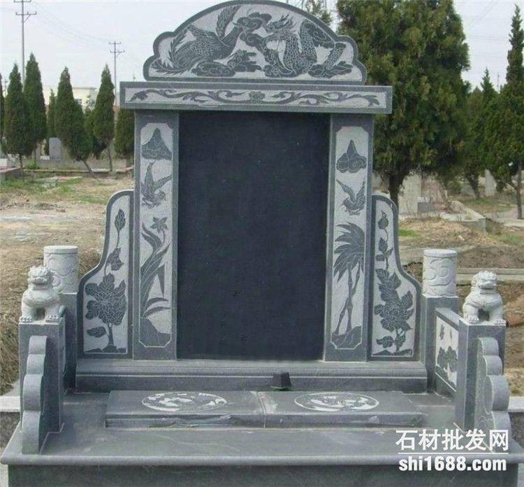 中国黑墓碑加工批发