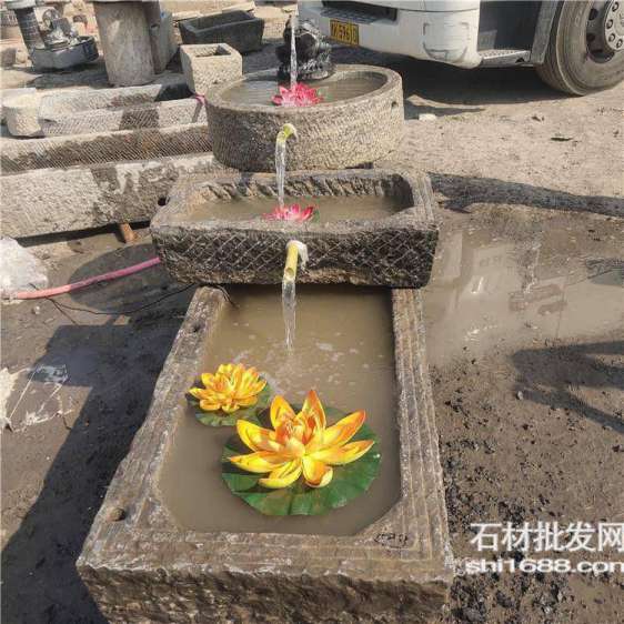 老牛槽猪槽水池加工