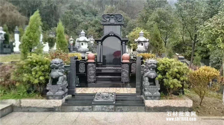 山西黑墓碑定做,墓碑雕刻加工