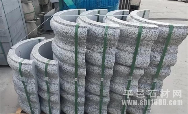 圆柱柱脚石样式，门厅圆柱柱座加工