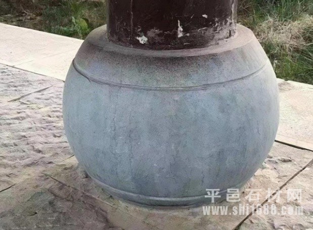 青石柱墩石加工，青石柱座定制